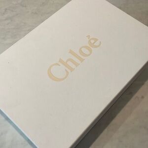 Chloe Logo Shoe Box 9.5x14x4.75
